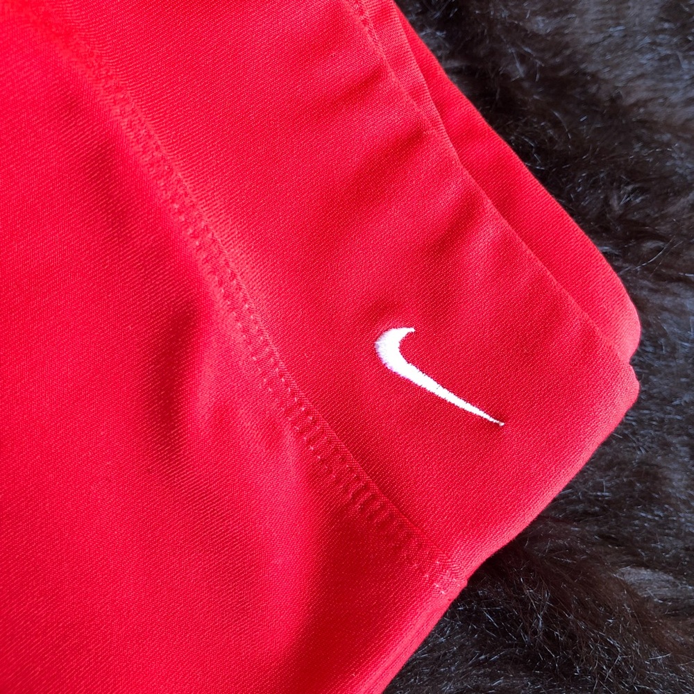 Red Spandex Nike Shorts